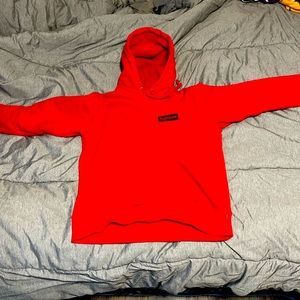 Supreme stop crying hoodie